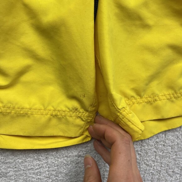 Tommy Hilfiger Mens Swim Trunks Shorts Yellow XL Drawstring Swimwear Beach Pool - Picture 9 of 14